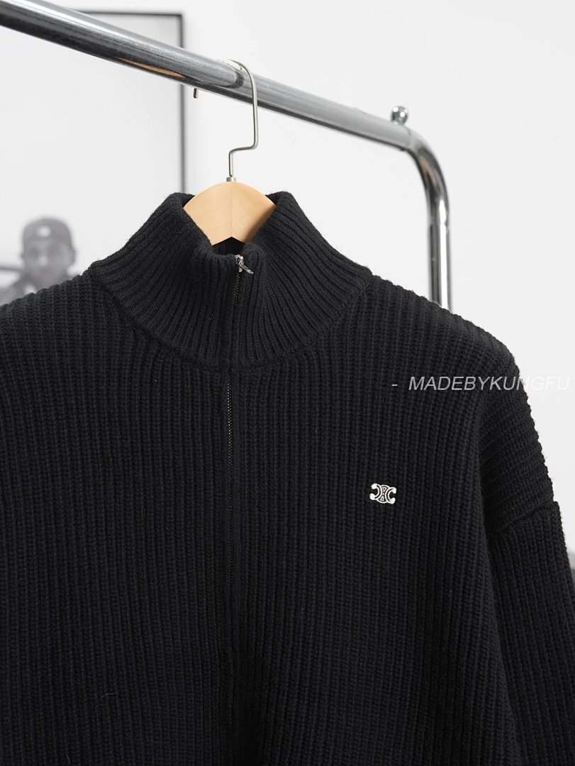 【A+ Item ID 8255 CEL1NE- Ribbing “ Wool Blend ” Turtleneck Long Sleeve Sweater (Same S) - Image 10