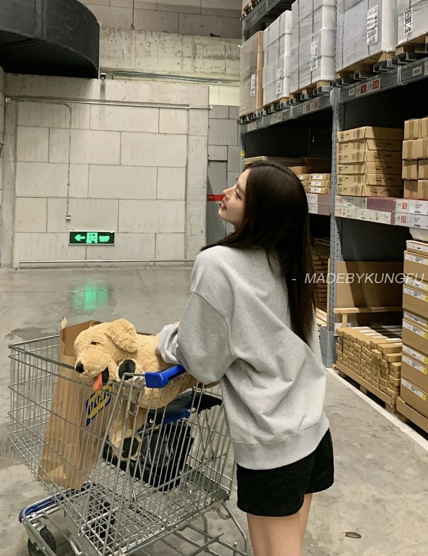 【A+ Item ID 8081 JILSANDER-Logo Printed Sweatshirt (Ribbed Crew Neck Loose Long Sleeve) - Image 20