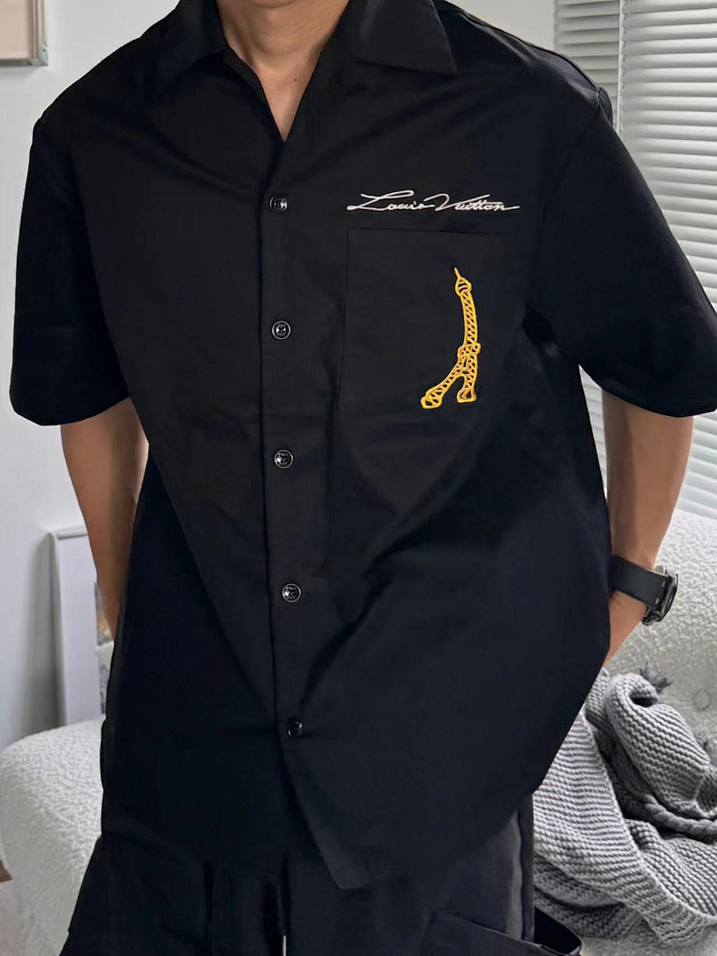 Other 1V Tower Cuban Collar Shirt - Image 14