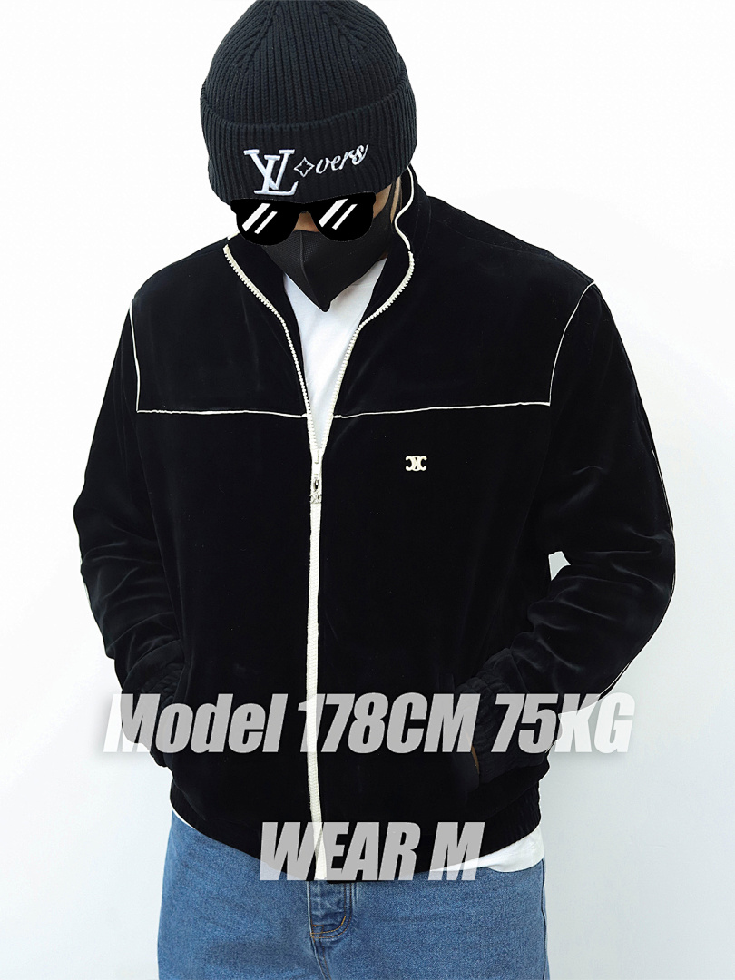 Other CE Stripe Velvet Jacket - Image 3