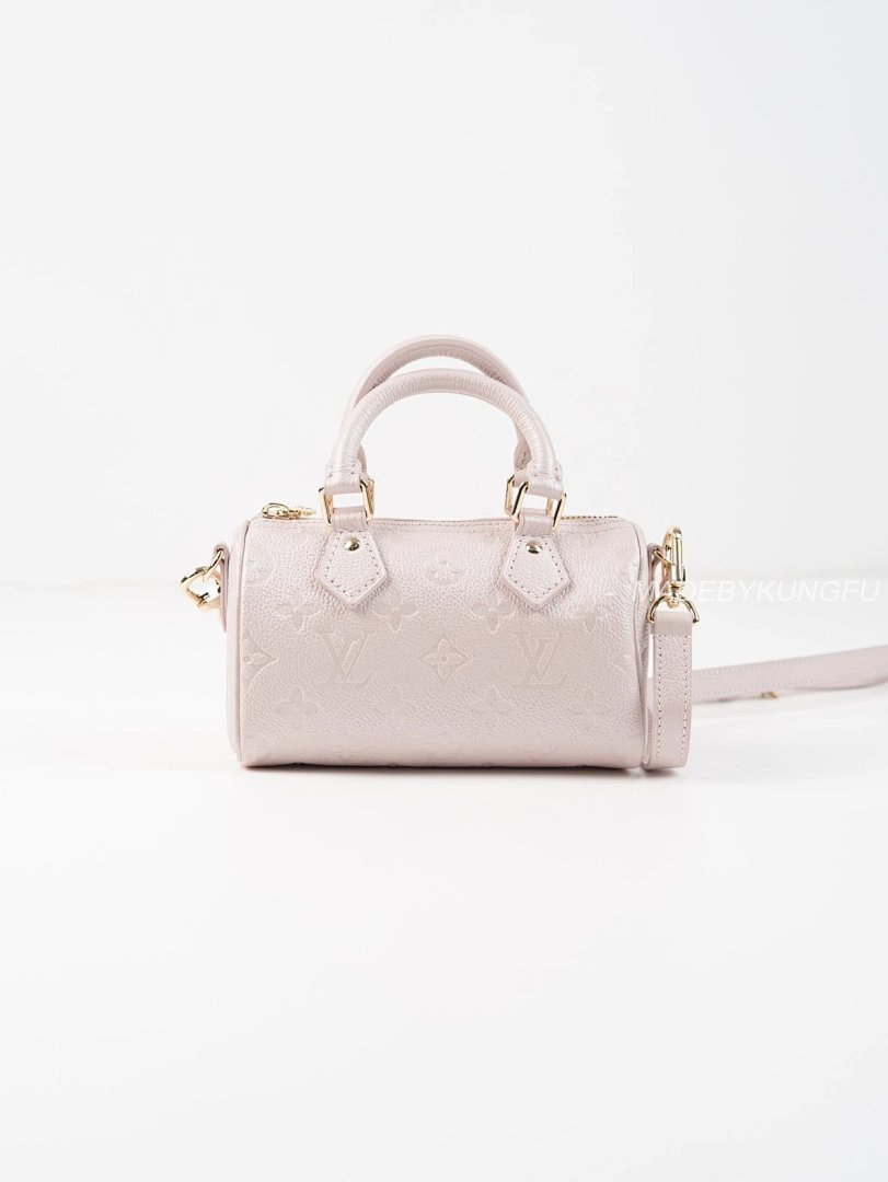 【A+ Item ID 8500 NANO-SPEEDY (Brand Old Flower Full Print Cowhide Single Shoulder Hand) - Image 16
