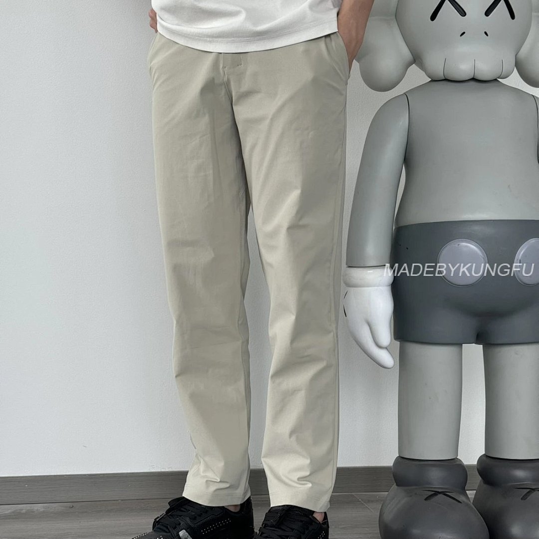 【A+ Item ID 8352 Lulu ABC Series Solid Color Trousers (Elastic Waist Casual Pants Bl) - Image 35