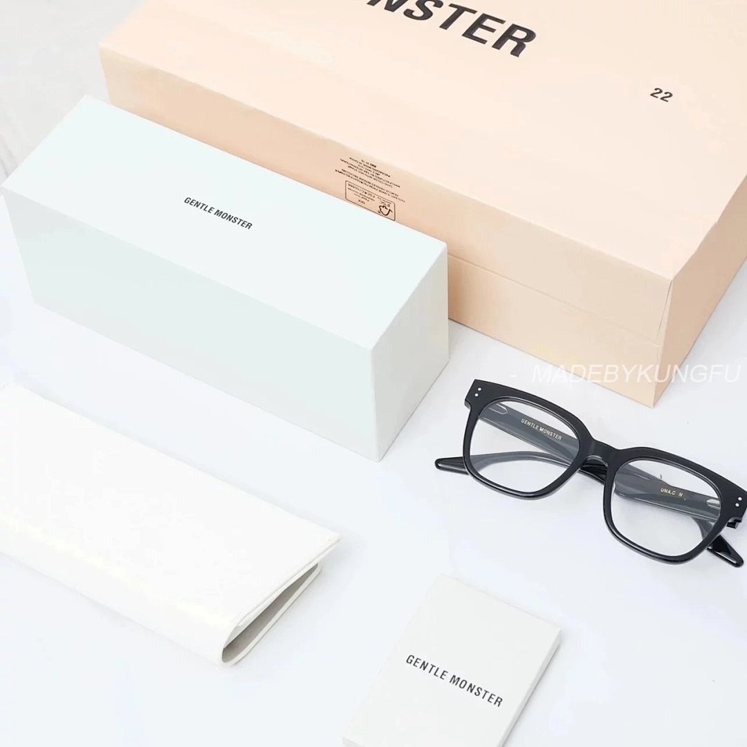 【A+ Item ID 8414 Two Options (_Gentleman Monster_ UNA.C-UNA.CN Sheet Zeiss Flat Lens)