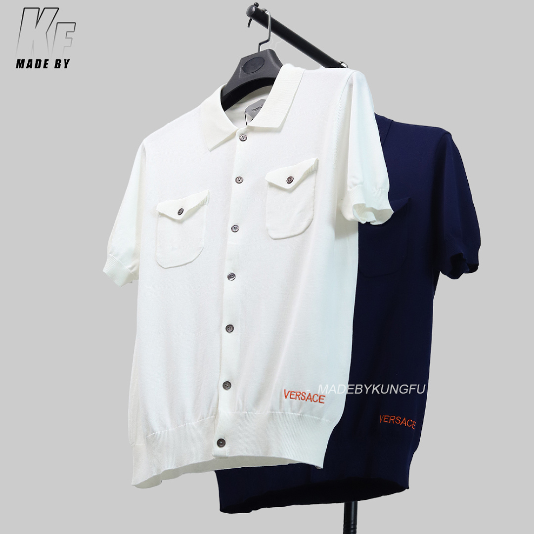 Other VERSACE Knit Button UP Polo - Image 18