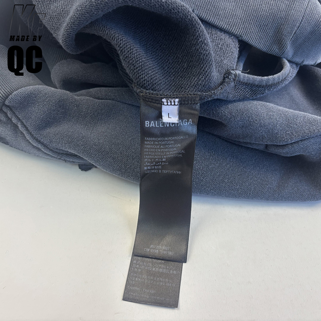 Christian Louboutin BLCG Vintage Washed Type Hooded Hoodie - Image 27