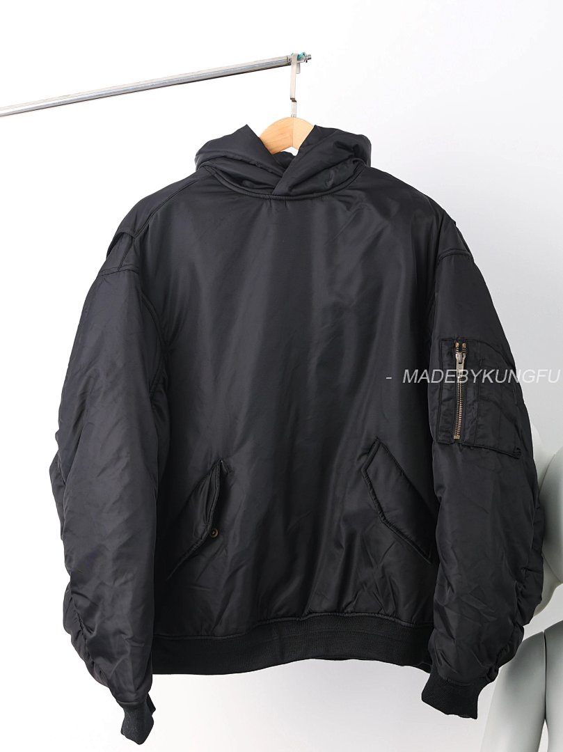 【A+ Item ID 8104 Balenci@Ga- Paris -2022Ss- Strongest Bomber Cotton Clothes (Oversized) - Image 19