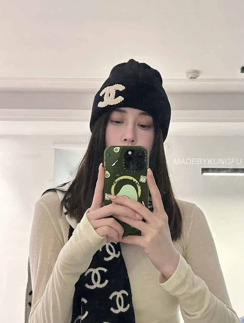 【A+ Item ID 8418 Xiaoxiang Embroidered Logo Knitted _Wool And Cashmere Blended_ Woolen - Image 21