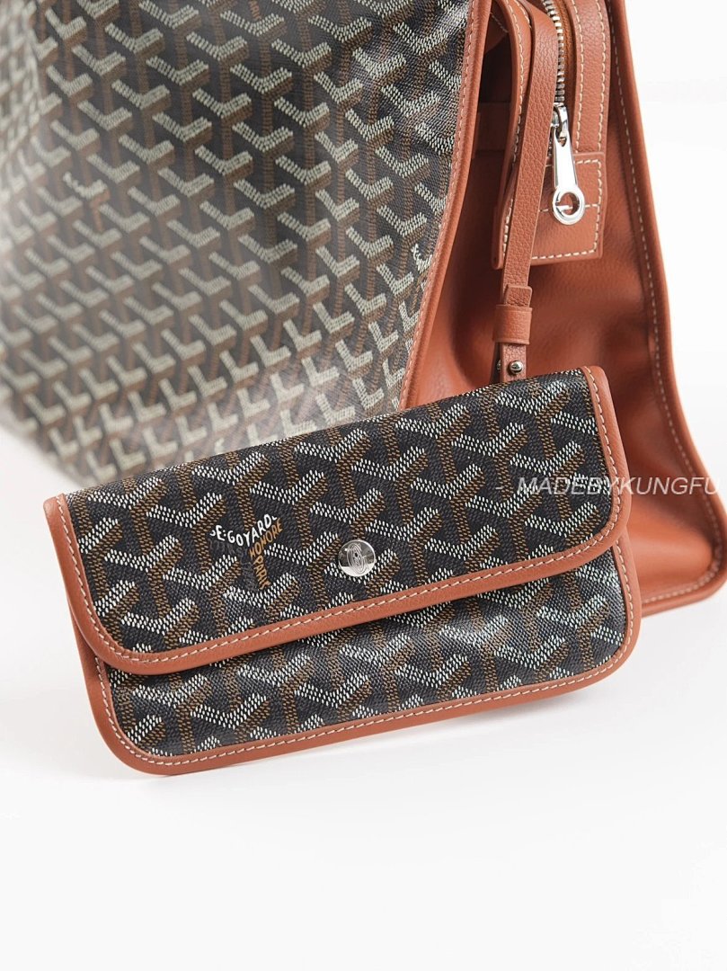 【A+ Item ID 8477 GOYARD“ Imported Coated Canvas ” Presbyopia Full Of Prints (Calfskin) - Image 4