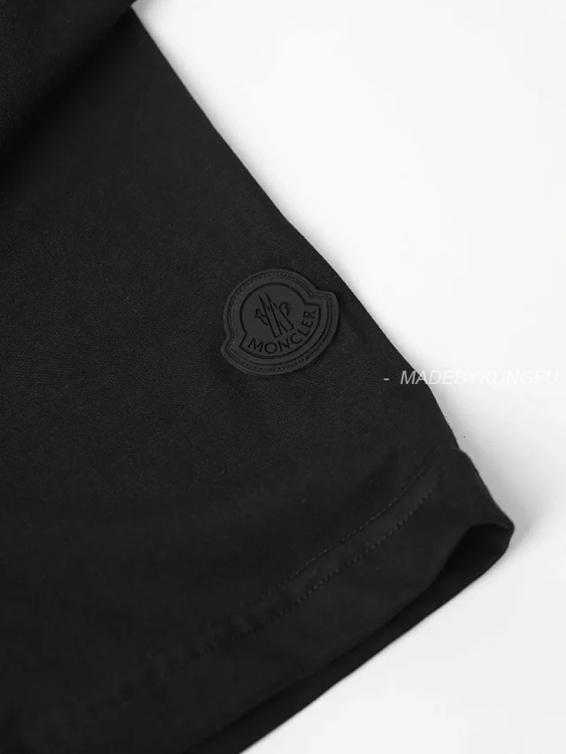 【A+ Item ID 9048 Mon Customized Logo Imported Hot Stamping Material Cotton Jensen Knitted Roun - Image 34