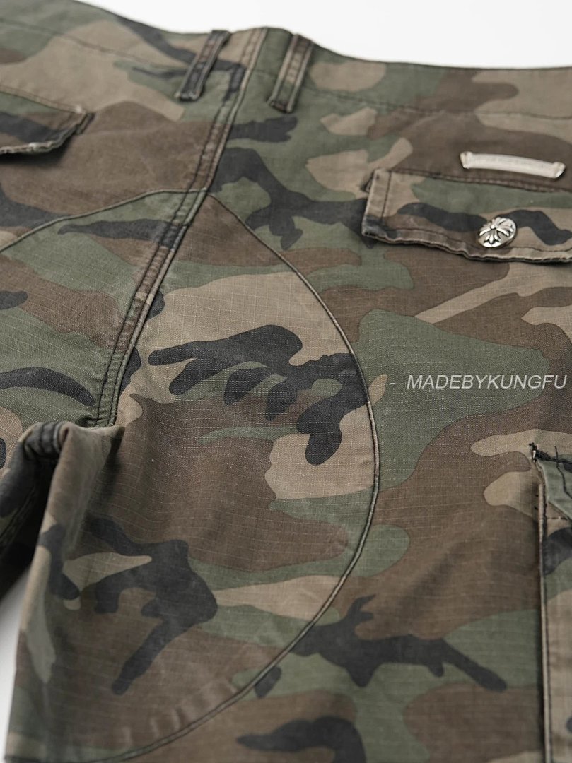 【A+ Item ID 8346 CH Camouflage Zipper Straight Mid-Rise Casual Pants “ Kangli Direct Sp - Image 5