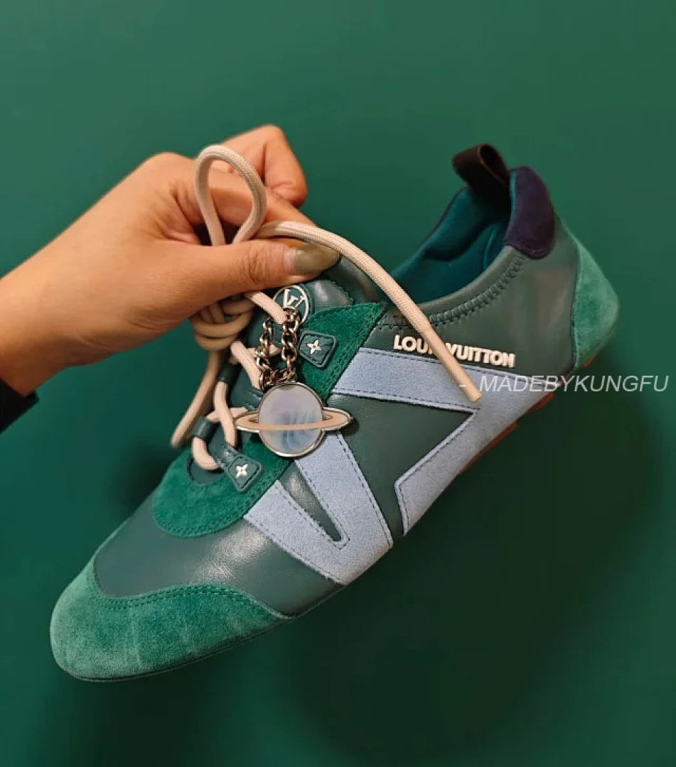 【A+ Item ID 9066 1V Seven Color Optional Sneakerina Imported Lambskin German Training Shoes - Image 13