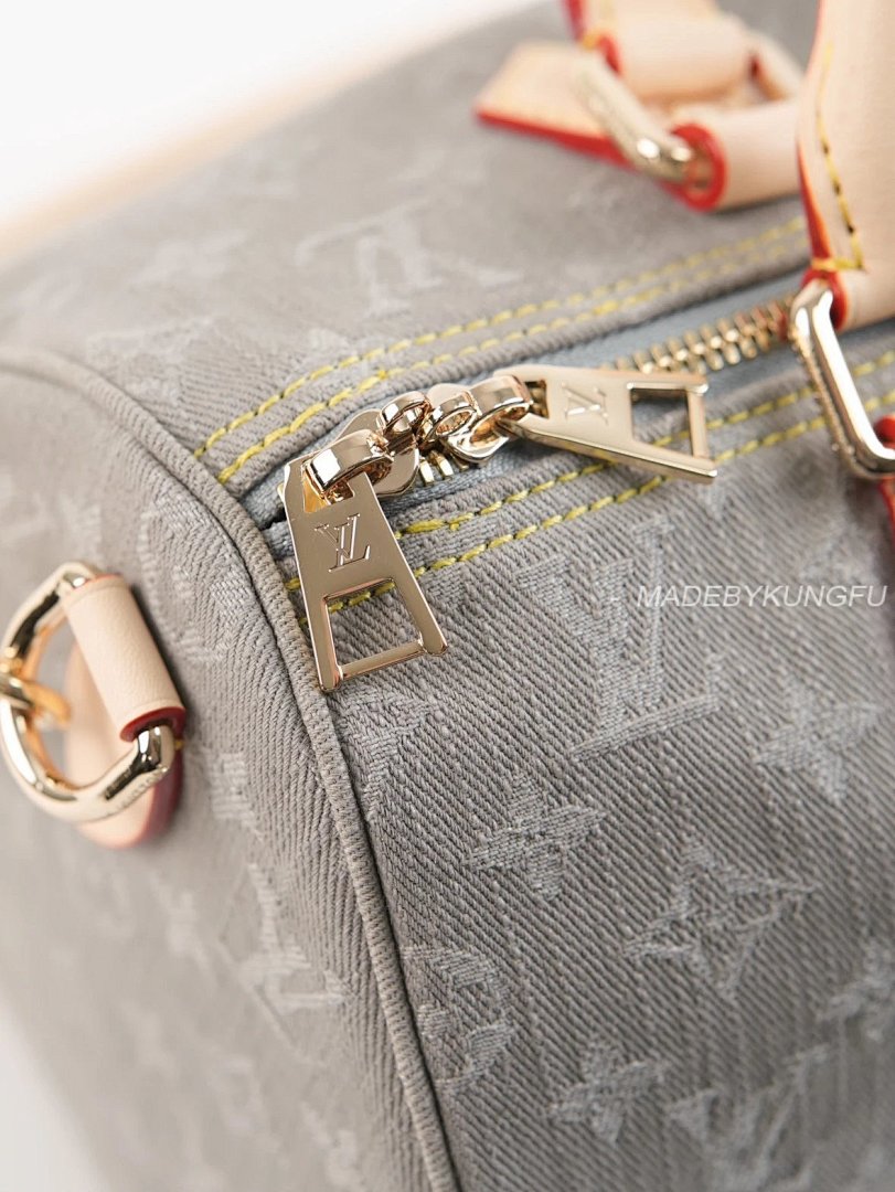 【A+ Item ID 8509 Speedy-Soft-30- Gray Denim Removable Leather Tag (Hardware Acce) - Image 13