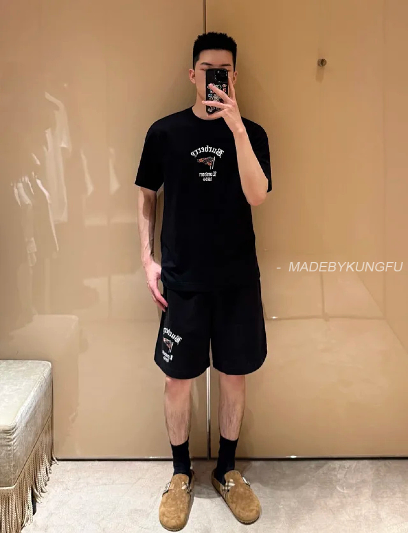 【A+ Item ID 9053 BBR Double Color Optional Embroidery Technique Round Neck Cotton Knitted T - Image 8