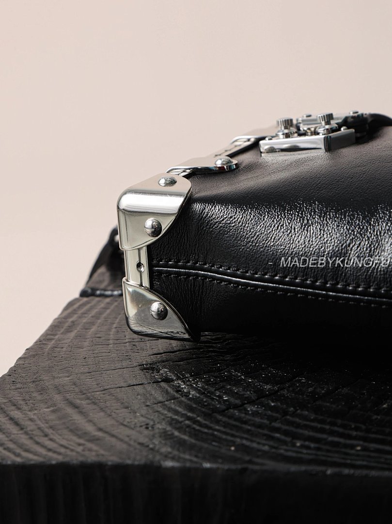 【A+ Item ID 8432 Advanced Customization -100% Calfskin -Slim-Trunk- Soft Box Chain Bag - Image 21