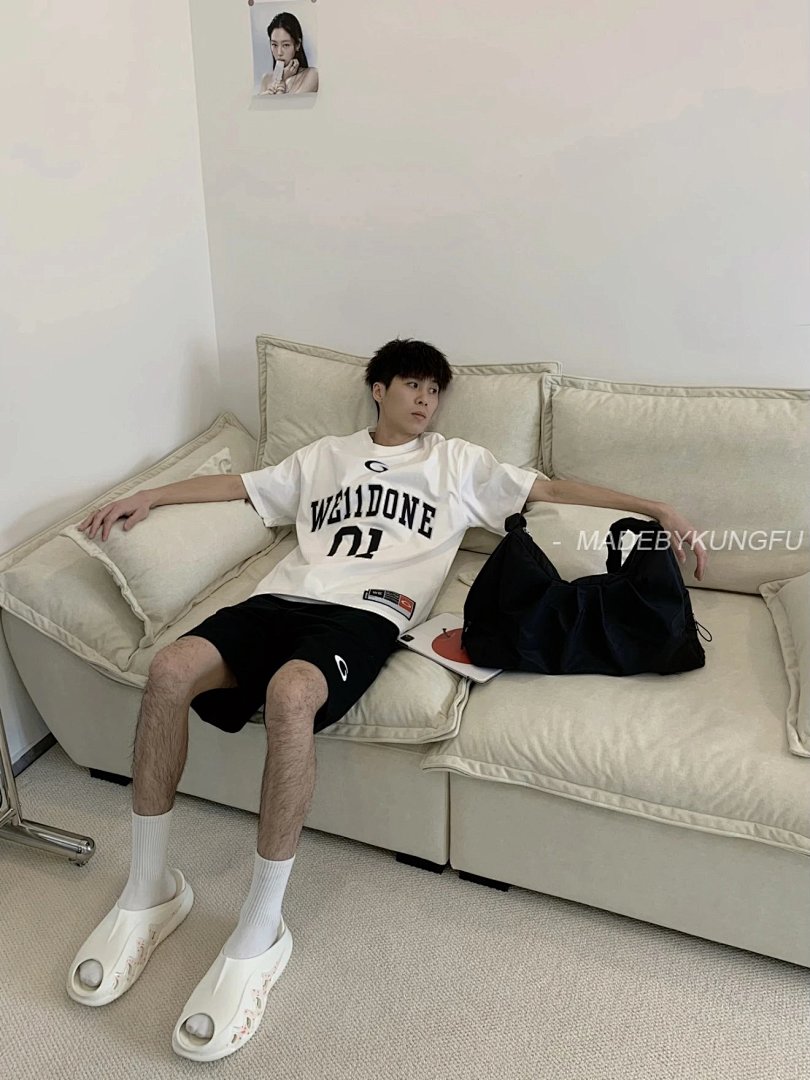 【A+ Item ID 8226 Balenci@Ga- Paris -2025Ss-G Letter Embroidered Shorts (High Weight Te) - Image 32