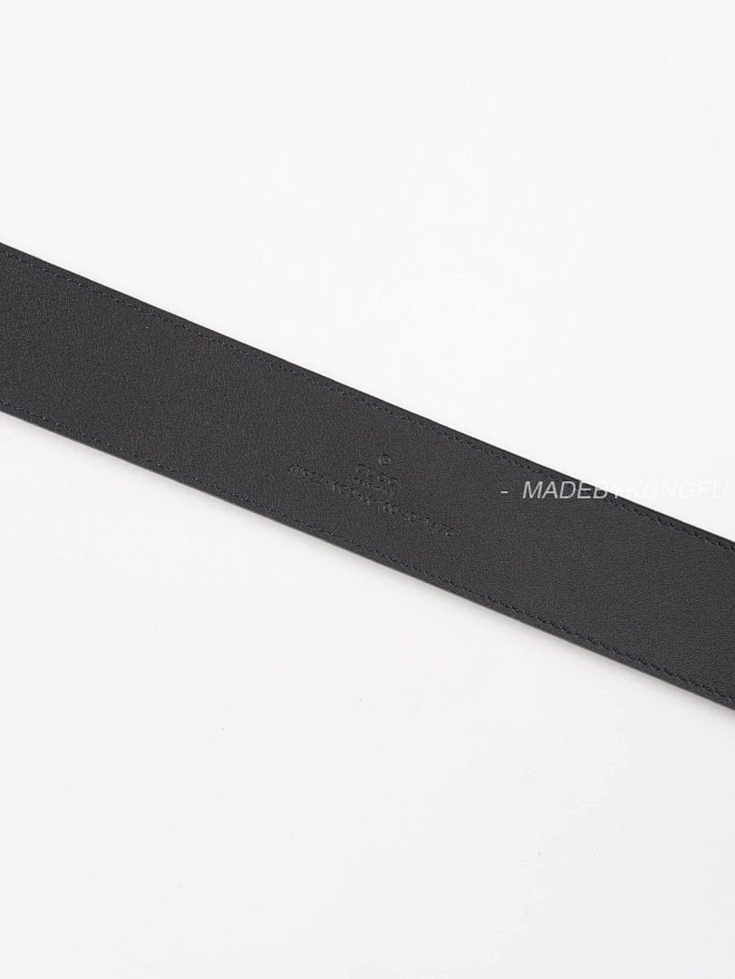 【A+ Item ID 8397 GUCC1 Pair G“ High-End Hardware ” Canvas Leather Belt With Buckle (Me) - Image 9