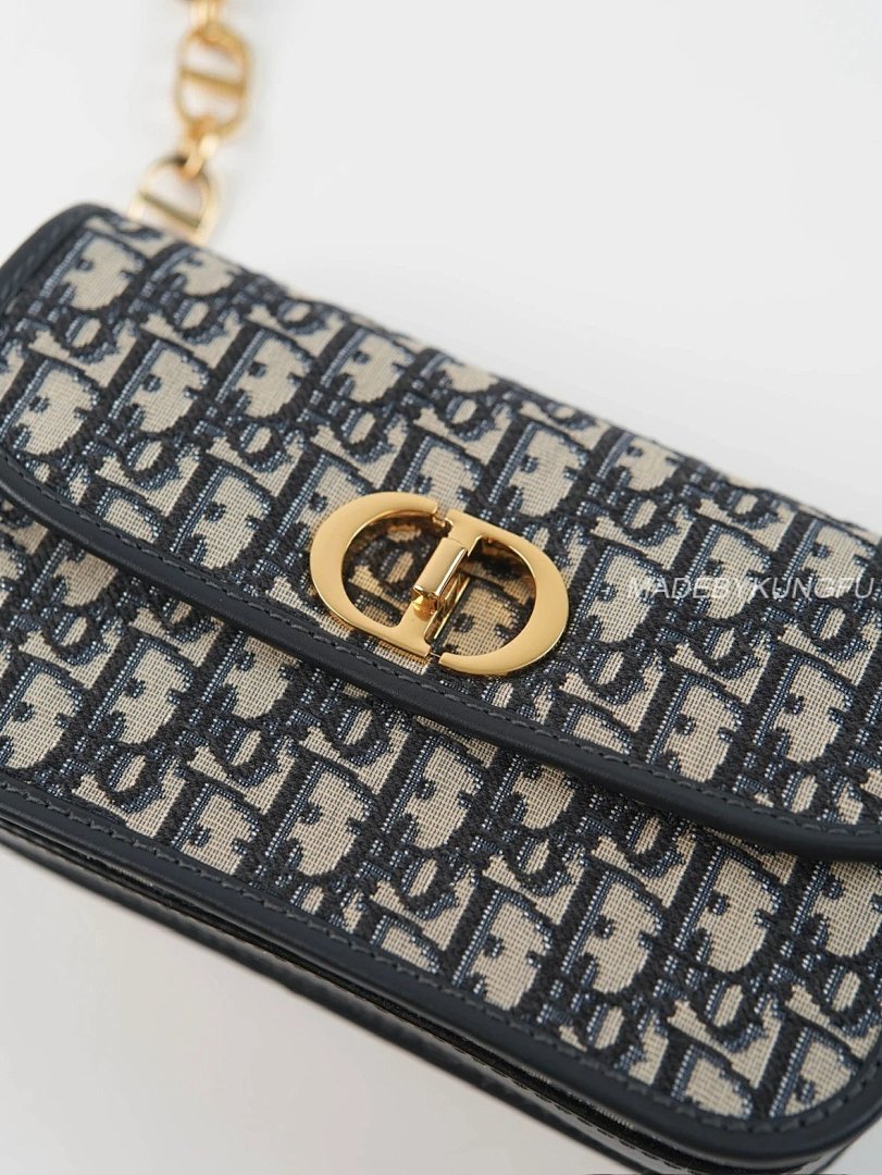 【A+ Item ID 8448 Avenue-CD- Buckle Flap Closure Oblique Printed Fabric Shoulder Crossbo - Image 10