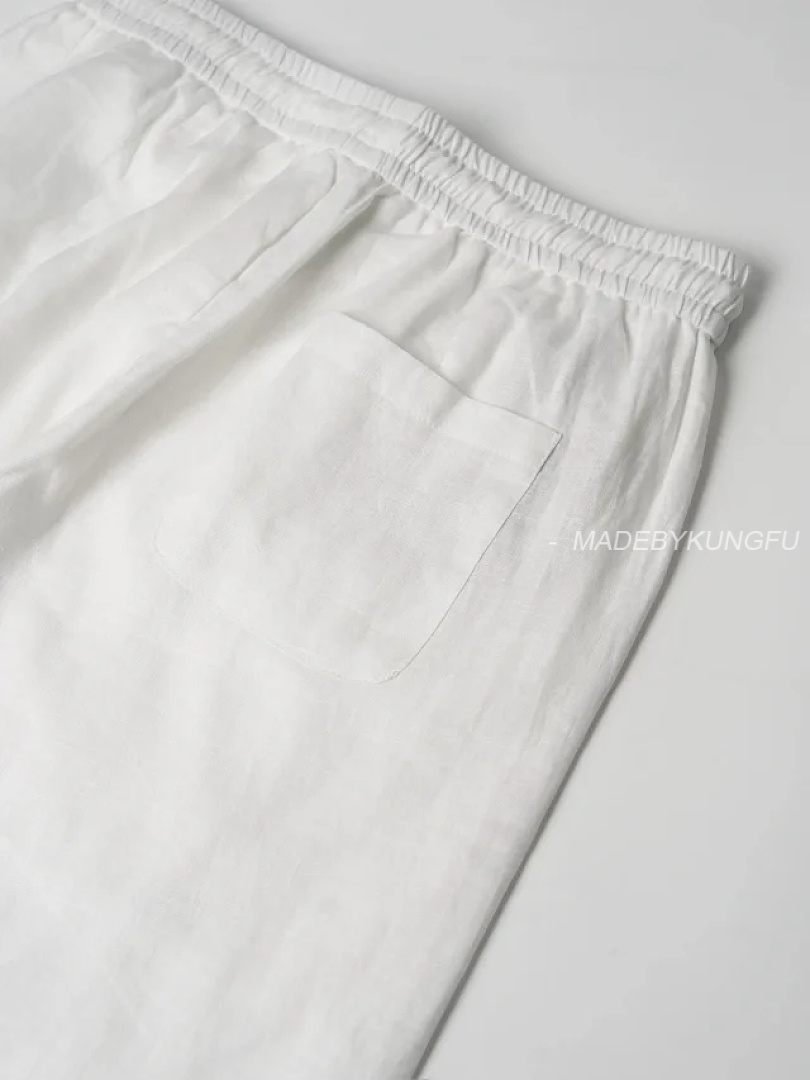 【A+ Item ID 9094 Loro 100% Natural Linen New Customized Hardware Solid Color Breathable Four - Image 24