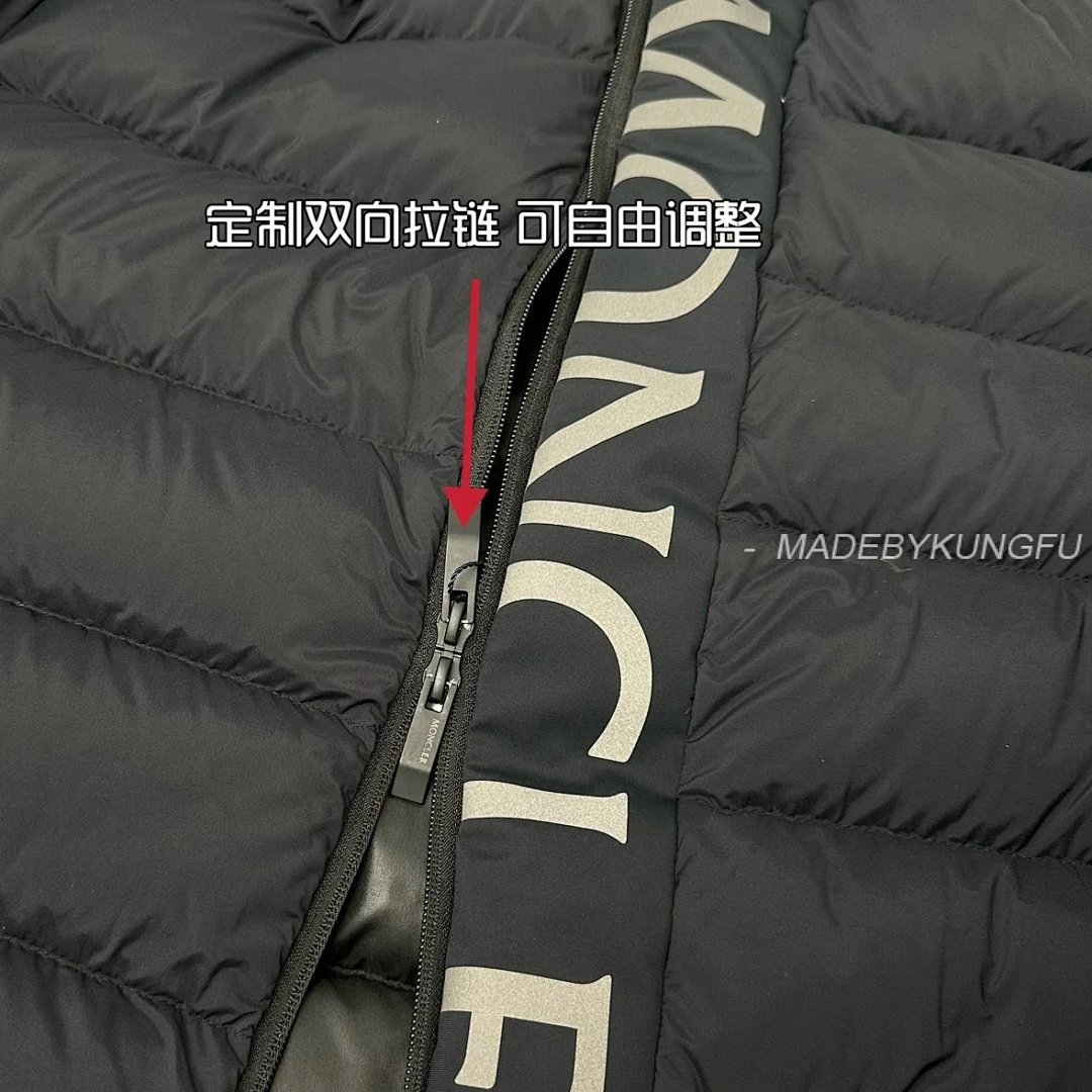 【A+ Item ID 8124 M0NCLER- Mengkou -2023Ss- Lightweight Black Warrior Down Jacket (Remo) - Image 5