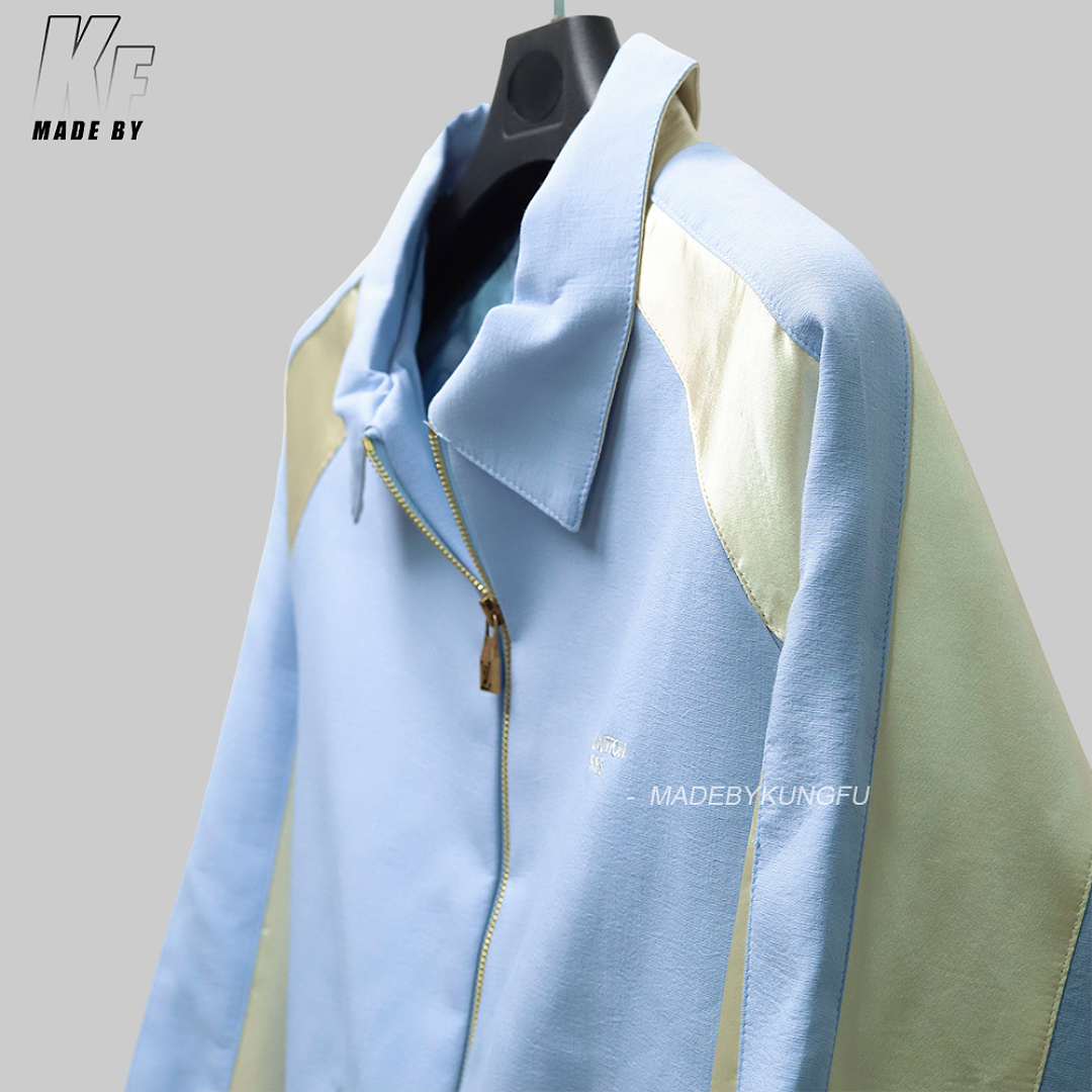 Other 1V 50% Mulberry Silk Blended Monogram Jacket - Image 29
