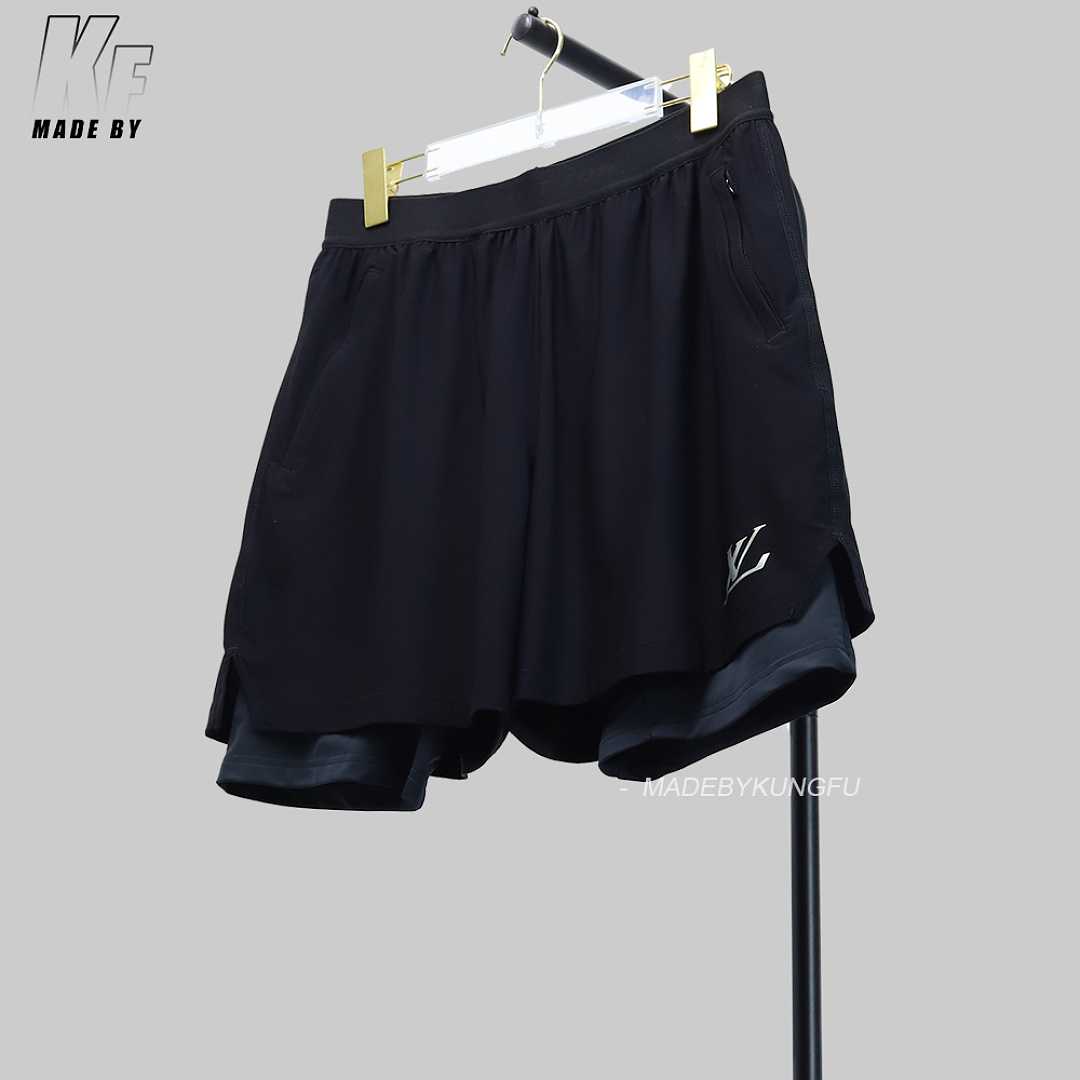 Christian Louboutin 1V Quick-Dry Tech With Linine Shorts - Image 18