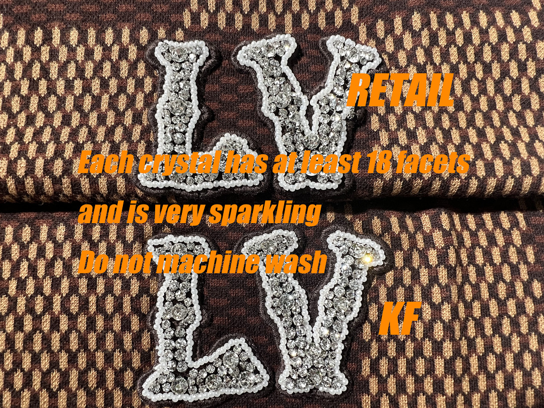 Other 1V Crystal Logo Knit Tee - Image 6