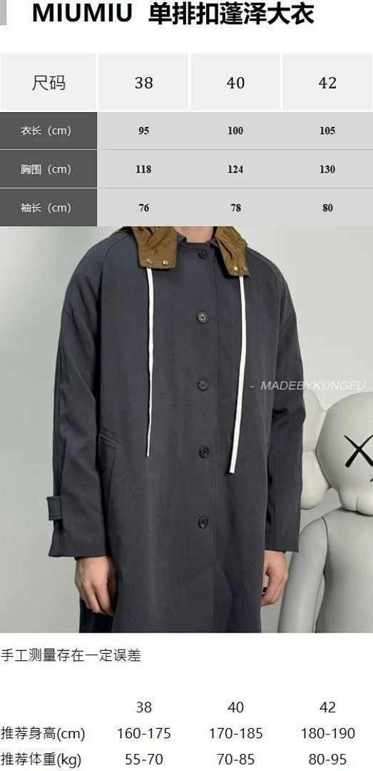 【A+ Item ID 8132 Miu (Single-Breasted High-Tech Puffer Coat -“60％ Mohair ➕40% Wool) - Image 37