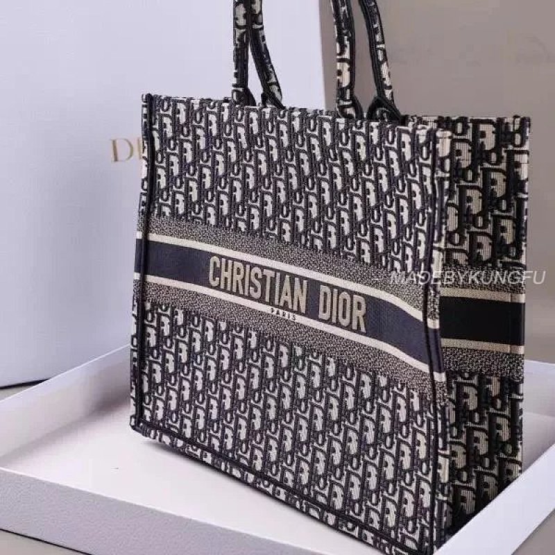 【A+ Item ID 8476 Full Printed Jacquard Dior (Old Flower Series Tote Bag L), photo 1