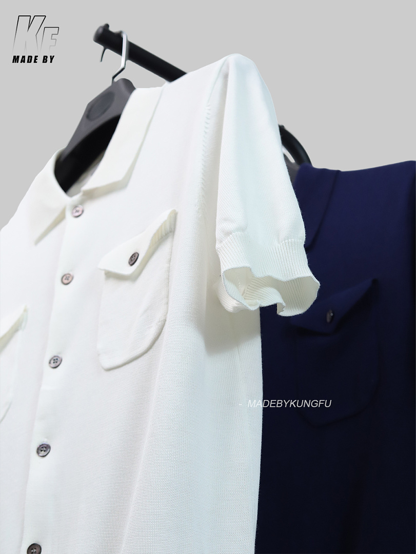 Other VERSACE Knit Button UP Polo - Image 14