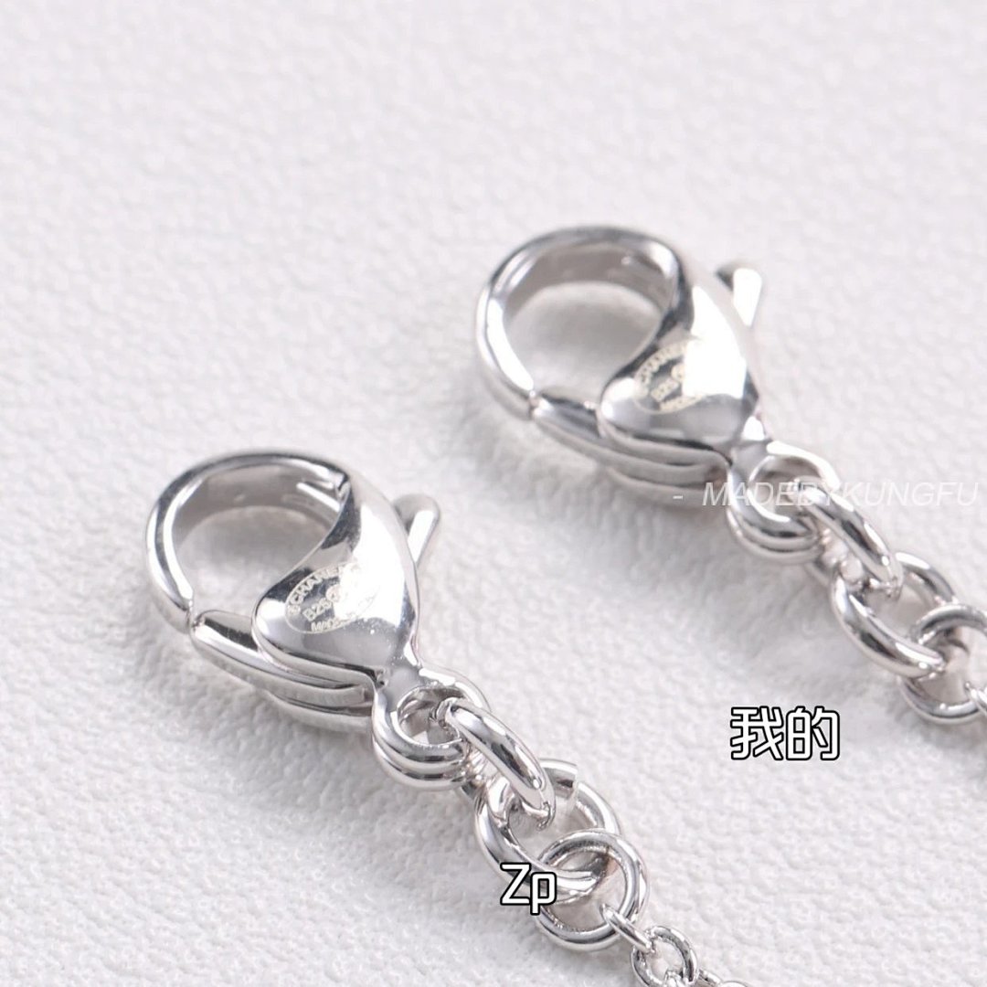 【A+ Item ID 8373 CHANE1- Xiaoxiang -2025Ss-25P Love Series Necklace (Metal Crystal Mat) - Image 19