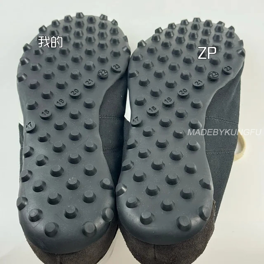 【A+ Item ID 9090 Maison Margiela Sprinters Calf Leather Studded Contrasting Round Toe Lace Up Low C - Image 33