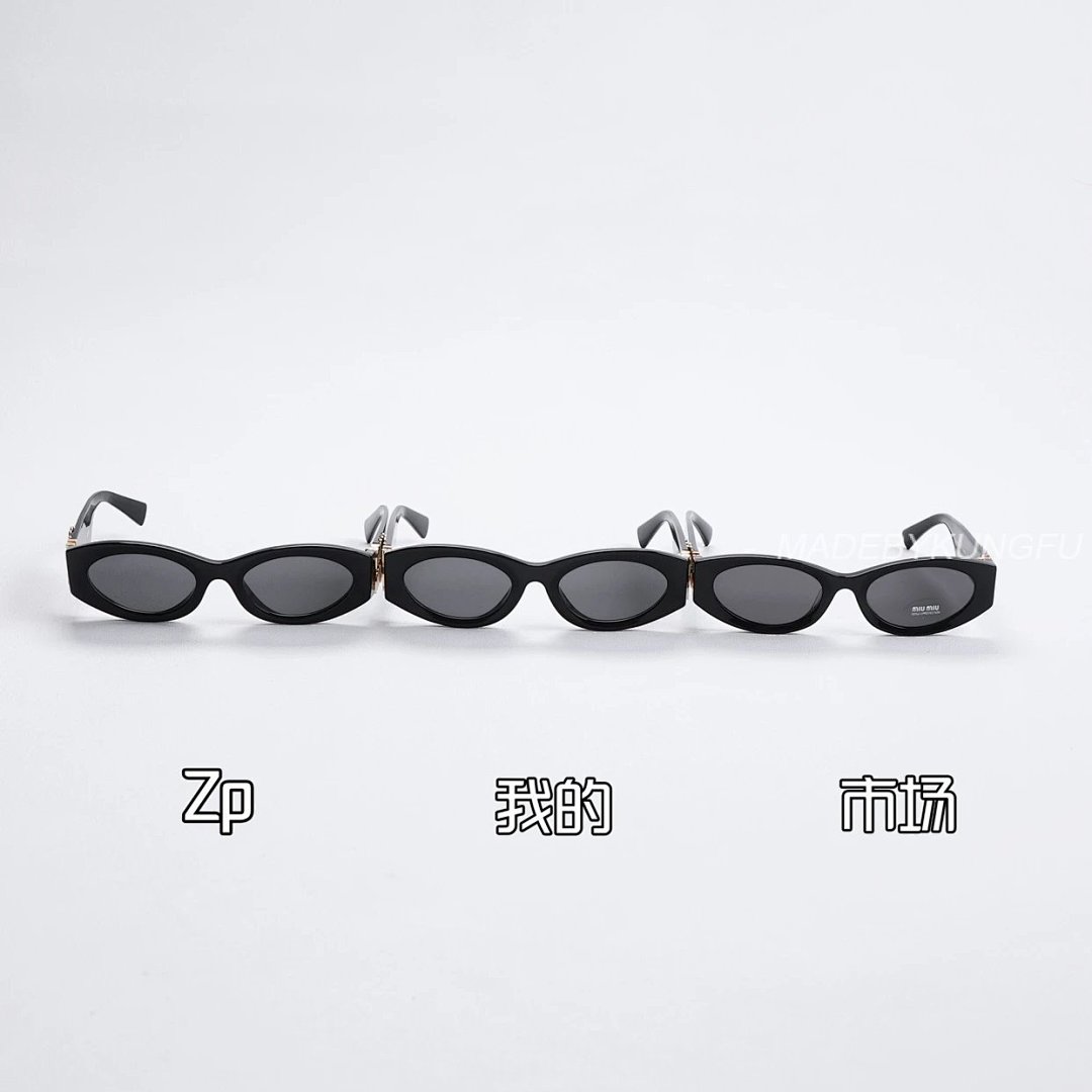 【A+ Item ID 8412 M1U-Miu- Miu -2022Ss- Classic (Cat Eye Sunglasses Flat Frame Su) - Image 24