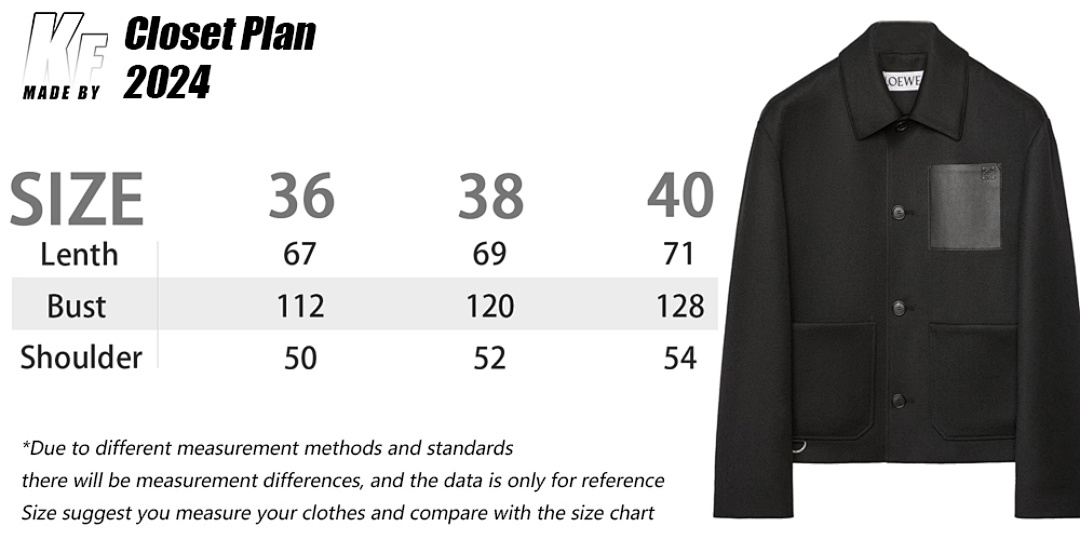 Other Loew Lambskin Pockets + Double Wool Jacket - Image 2