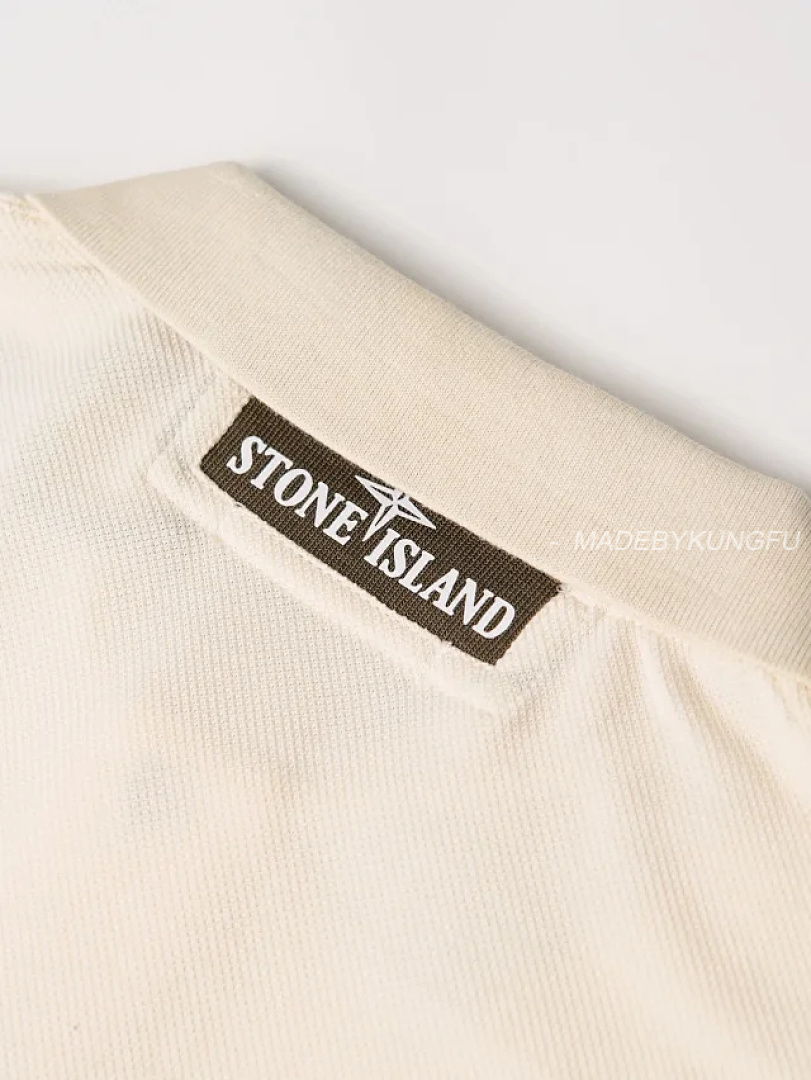 【A+ Item ID 9065 SI Customized Vermilion Cloth FLOOFIT Old Money Style LOGO Button Short Sleeve Pol - Image 13