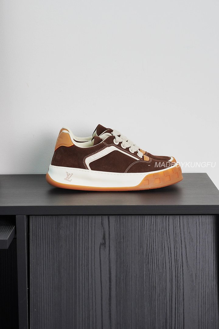 【A+ Item ID 9036 1V High End Custom Tilted Suede Calf Leather Round Toe Lace Up Biscuit Shoes Low T - Image 37