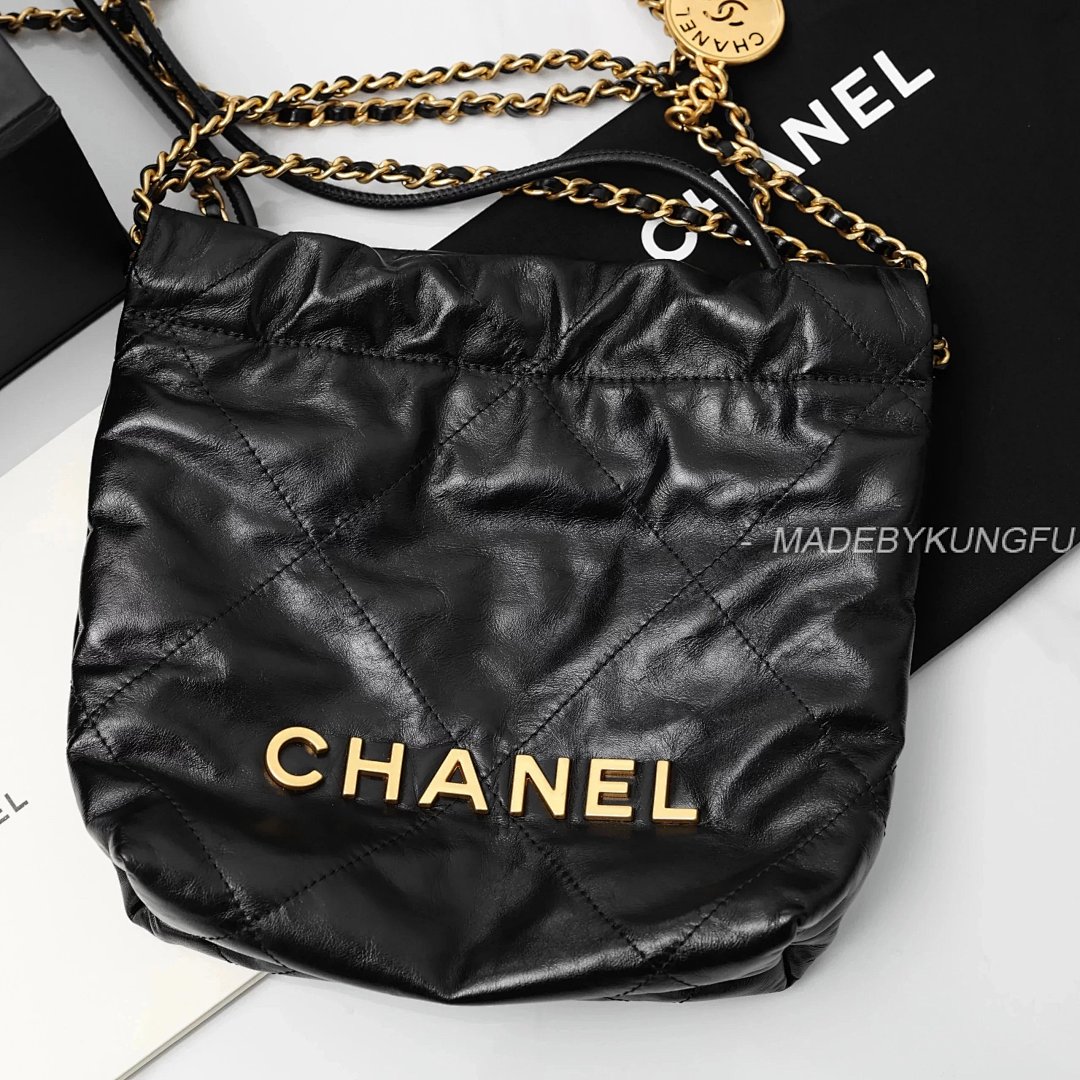 【A+ Item ID 8496 Luxury Garbage Bag -CHANE1- Medieval Goods (Chanel -Vintage- S) - Image 13
