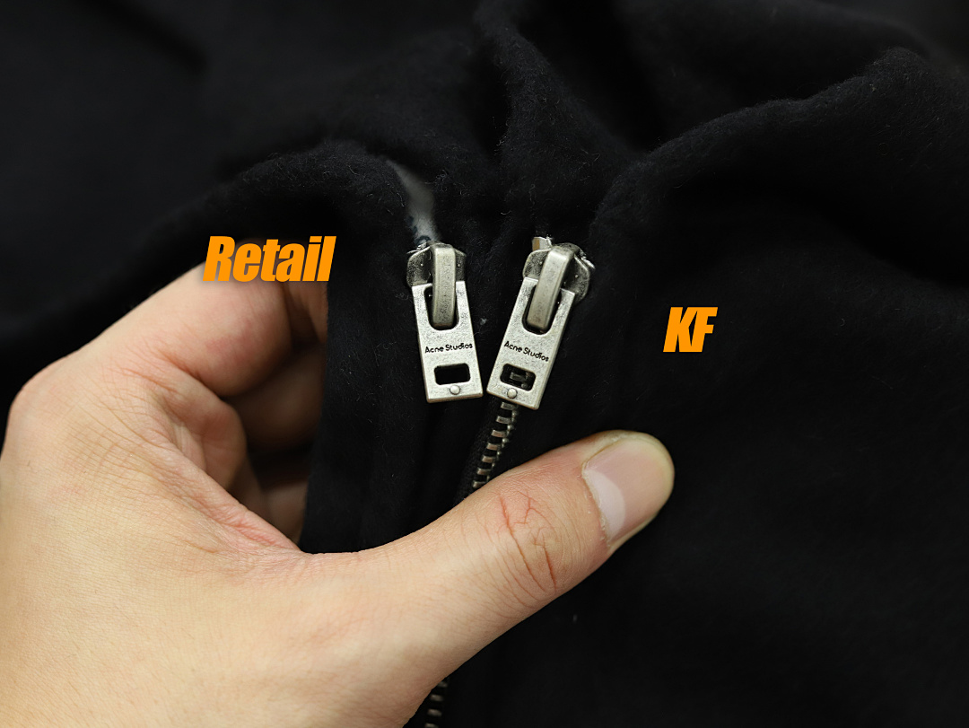 Other Acne Cashmere Wool Blend Double-Sided Zip Hoodie - Image 33