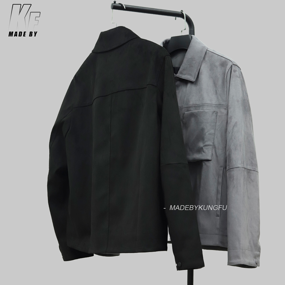 Other Or Sliver Stamping Suede Jacket - Image 25