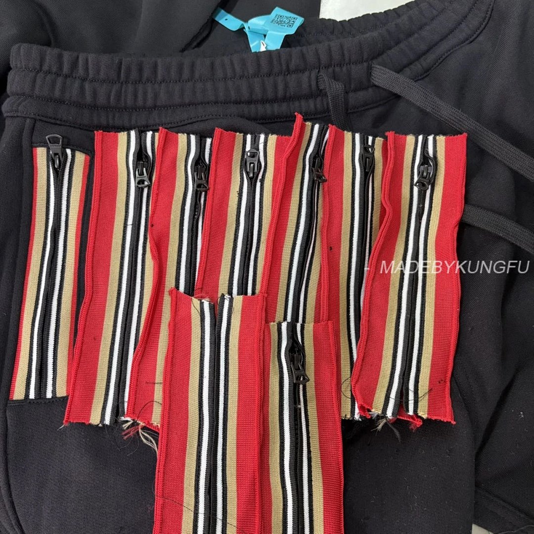 【A+ Item ID 8345 BBR-SS24-“ Multi-Color Dyeing ” Striped Drawstring Lace-Up Knitted Swe - Image 34