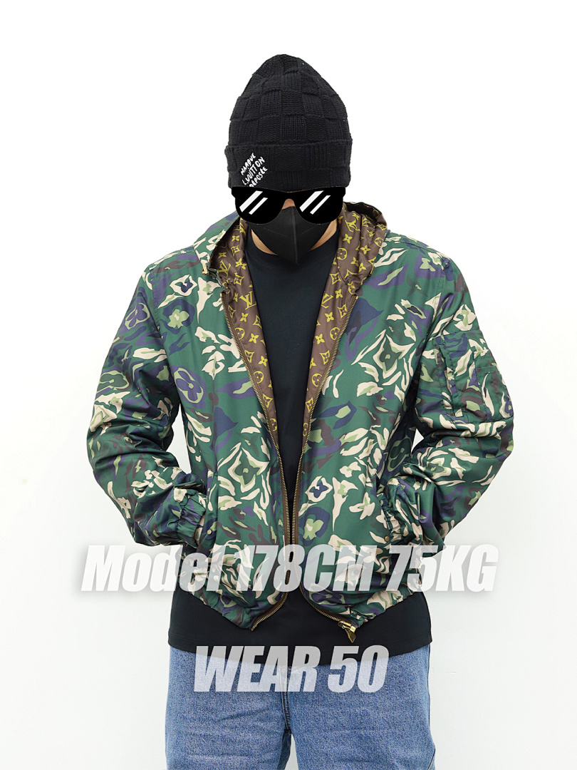 Christian Louboutin 1V Camouflage Reversible Windbreaker - Image 3