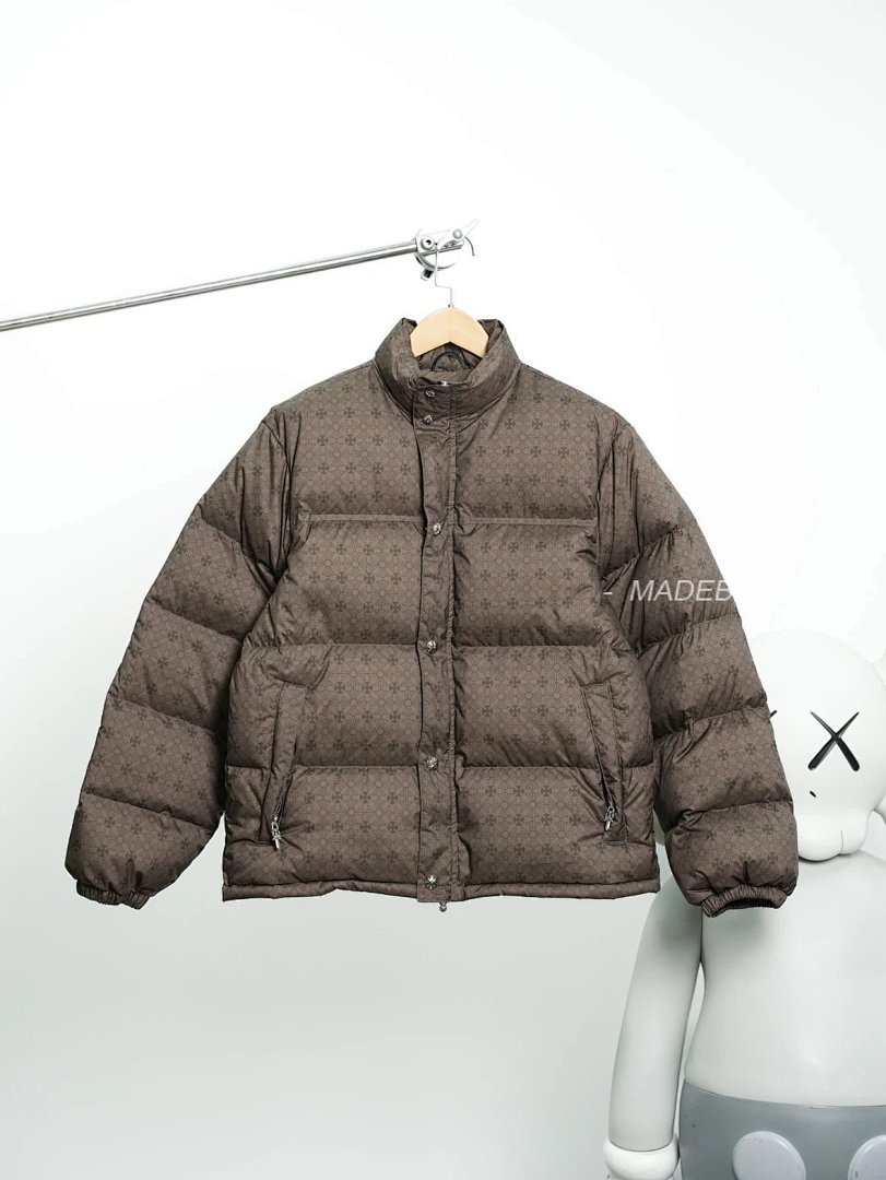【A+ Item ID 8110 Crow Heart CH Full Print Logo“90 White Duck Down ”“ Exclusive Distress - Image 16