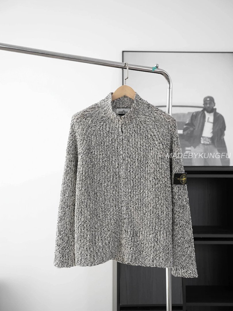 【A+ Item ID 8063 Stone-1Sland (Island _Custom Woven Seven Types Of Yarn_ Zipper Roun) - Image 22