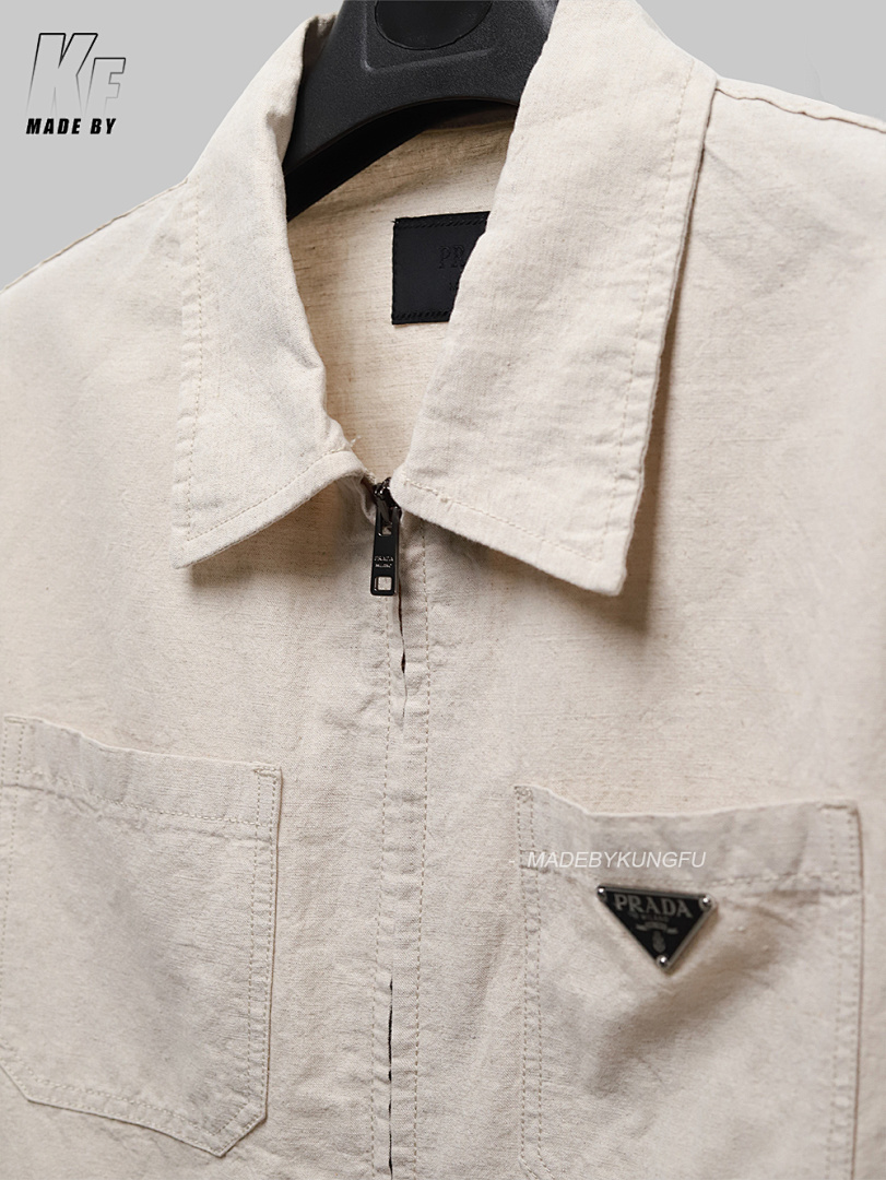 Christian Louboutin PRA Linen Jacket - Image 14