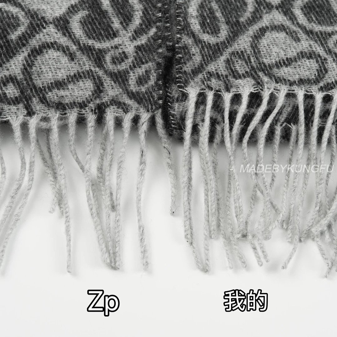 【A+ Item ID 8528 L0EWE- Corner Anagram Tufted Embroidered Relief “90% Wool Blend ” Men' - Image 12