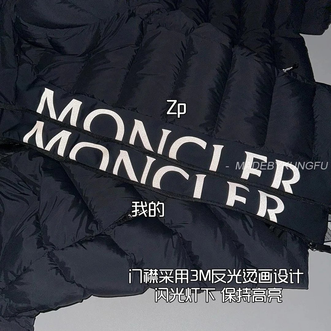 【A+ Item ID 8124 M0NCLER- Mengkou -2023Ss- Lightweight Black Warrior Down Jacket (Remo) - Image 4