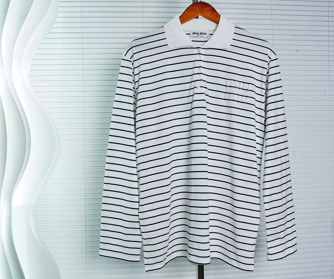 Other Miu Stripe Polo - Image 13