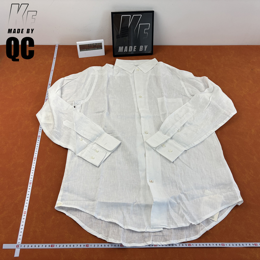 Christian Louboutin LP 100% French Rain Linen Shirt - Image 19