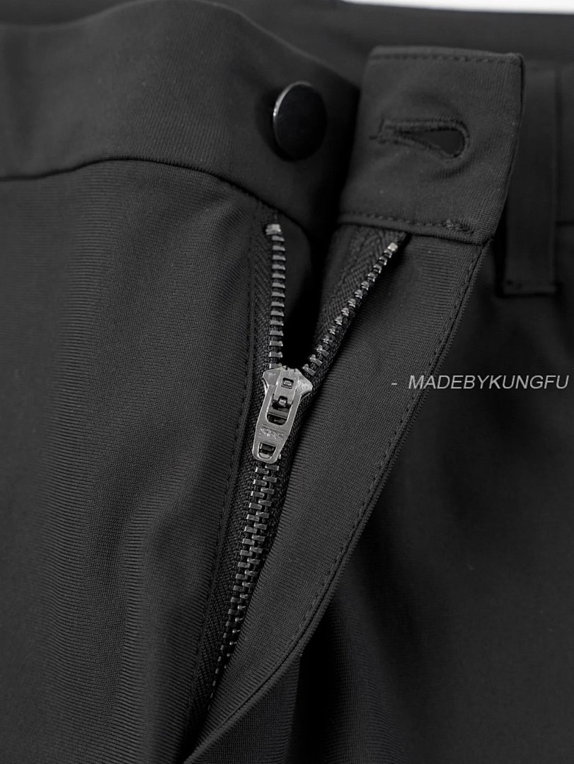 【A+ Item ID 8352 Lulu ABC Series Solid Color Trousers (Elastic Waist Casual Pants Bl) - Image 10
