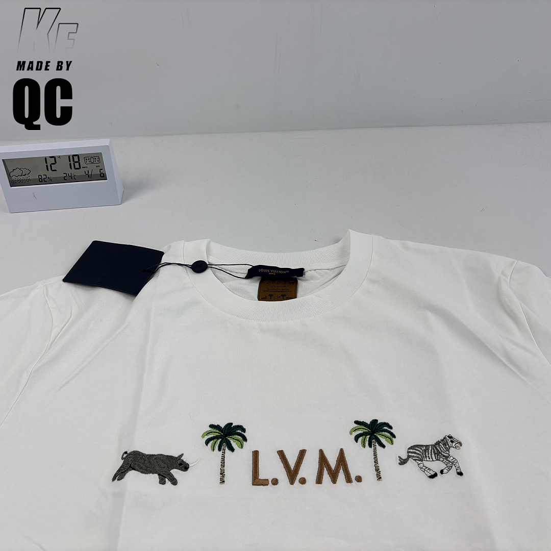 Other 1V Coconut Tree Embroidery Tee - Image 24