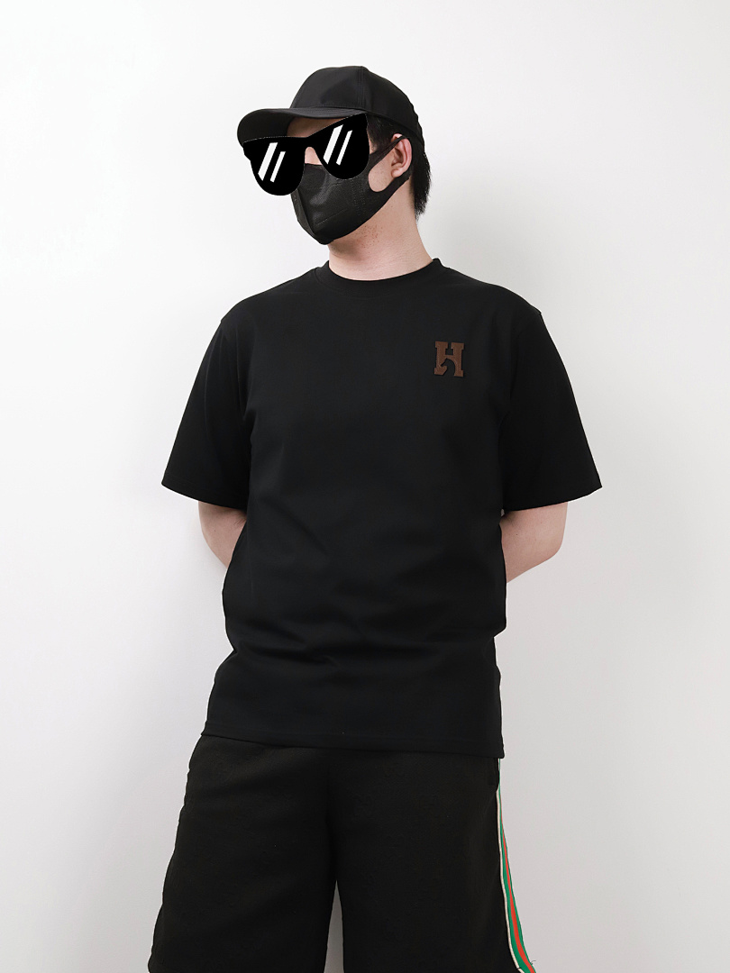 Other Herms Leather Label Embroidered Tee - Image 10